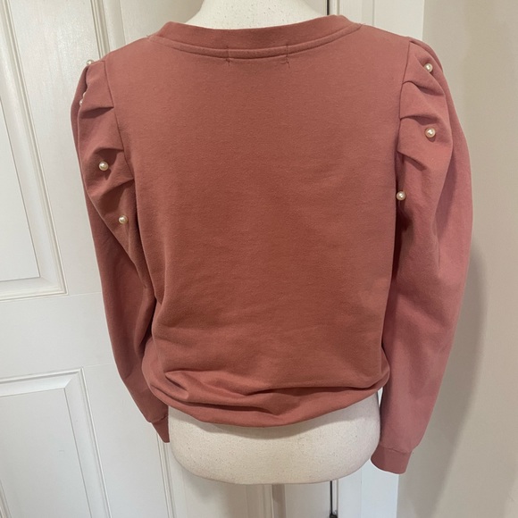 Jolie & Joy Pearl Accent Sweatshirt - Picture 4 of 9